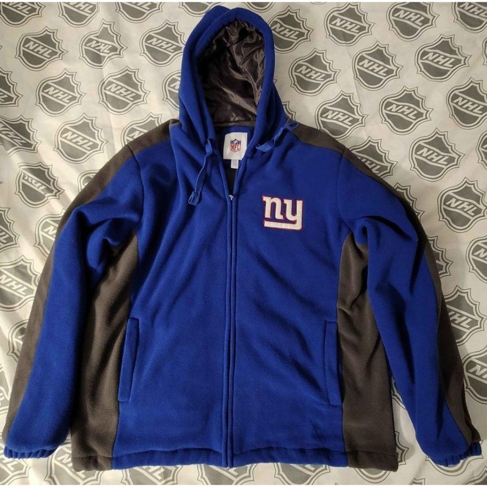 NFL NY fleece jacket men's size XL